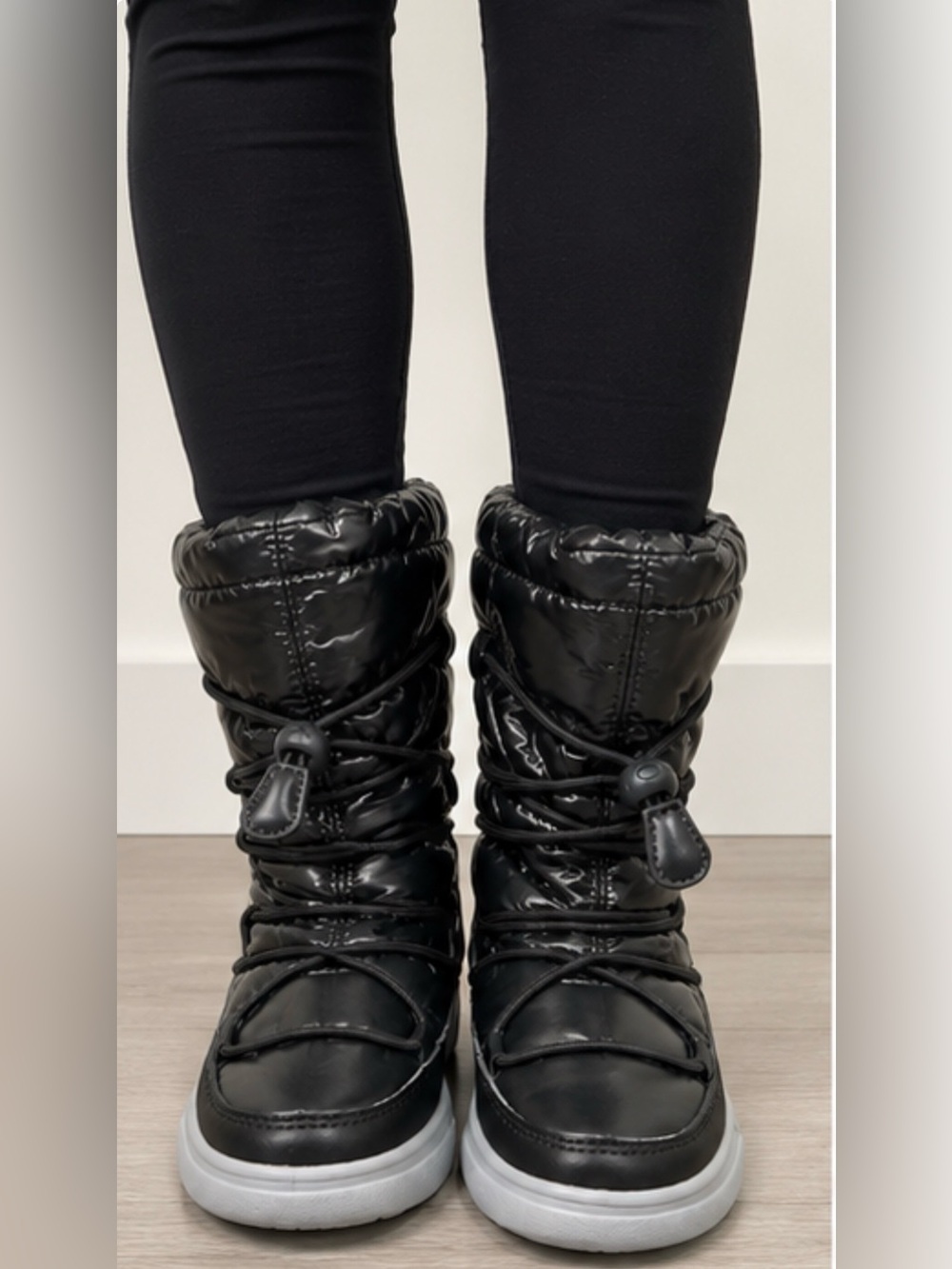 GEOX Amphibiox Black Winter Snow Boots EU 35 US 5